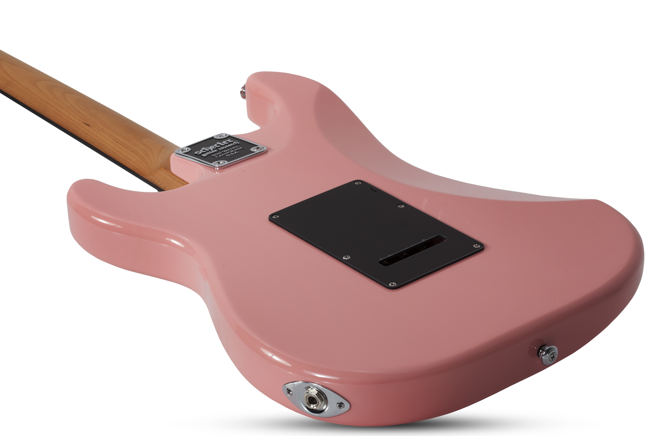 Schecter Nick Johnston Traditional Signature 3s Trem Eb - Atomic Coral - Guitare Électrique Forme Str - Variation 4