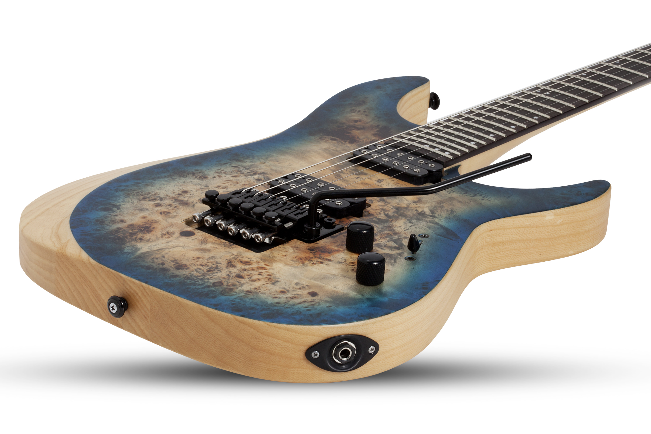 Schecter Reaper-6 Fr 2h Eb - Satin Sky Burst - Guitare Électrique Forme Str - Variation 1