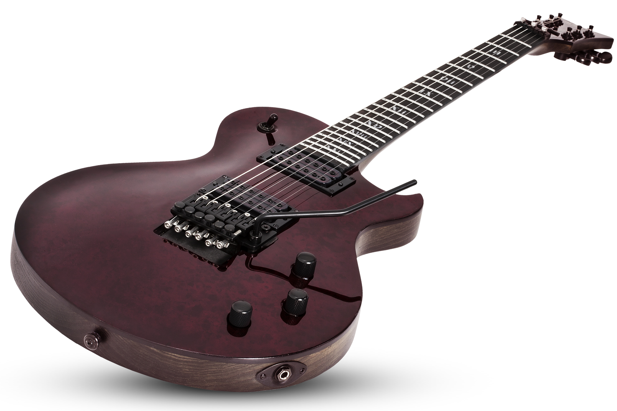 Schecter Solo-ii Fr Apocalypse 2h Eb - Red Reign - Guitare Électrique Single Cut - Variation 1