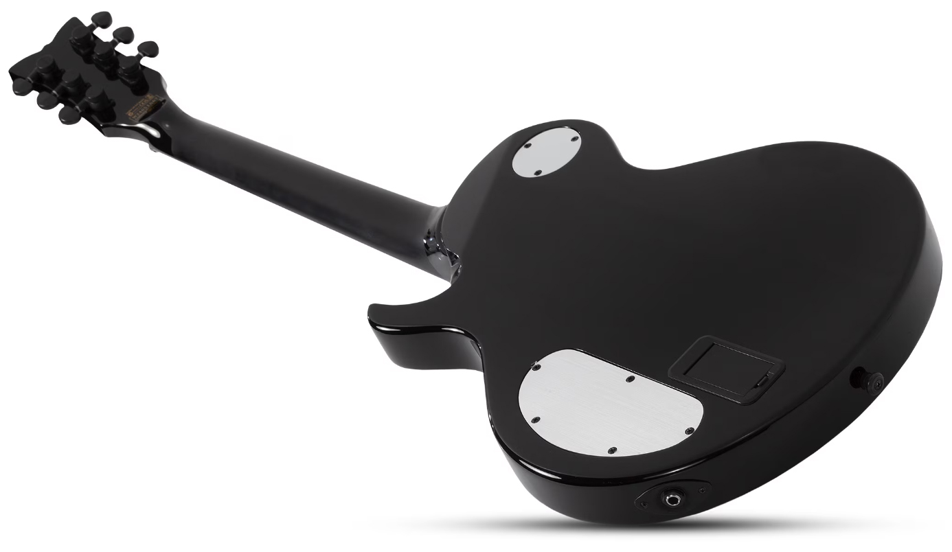 Schecter Solo Ii Pryzm Palladium 2h Fishman Fluence Modern Eb - Gloss Black - Guitare Électrique MÉtal - Variation 4