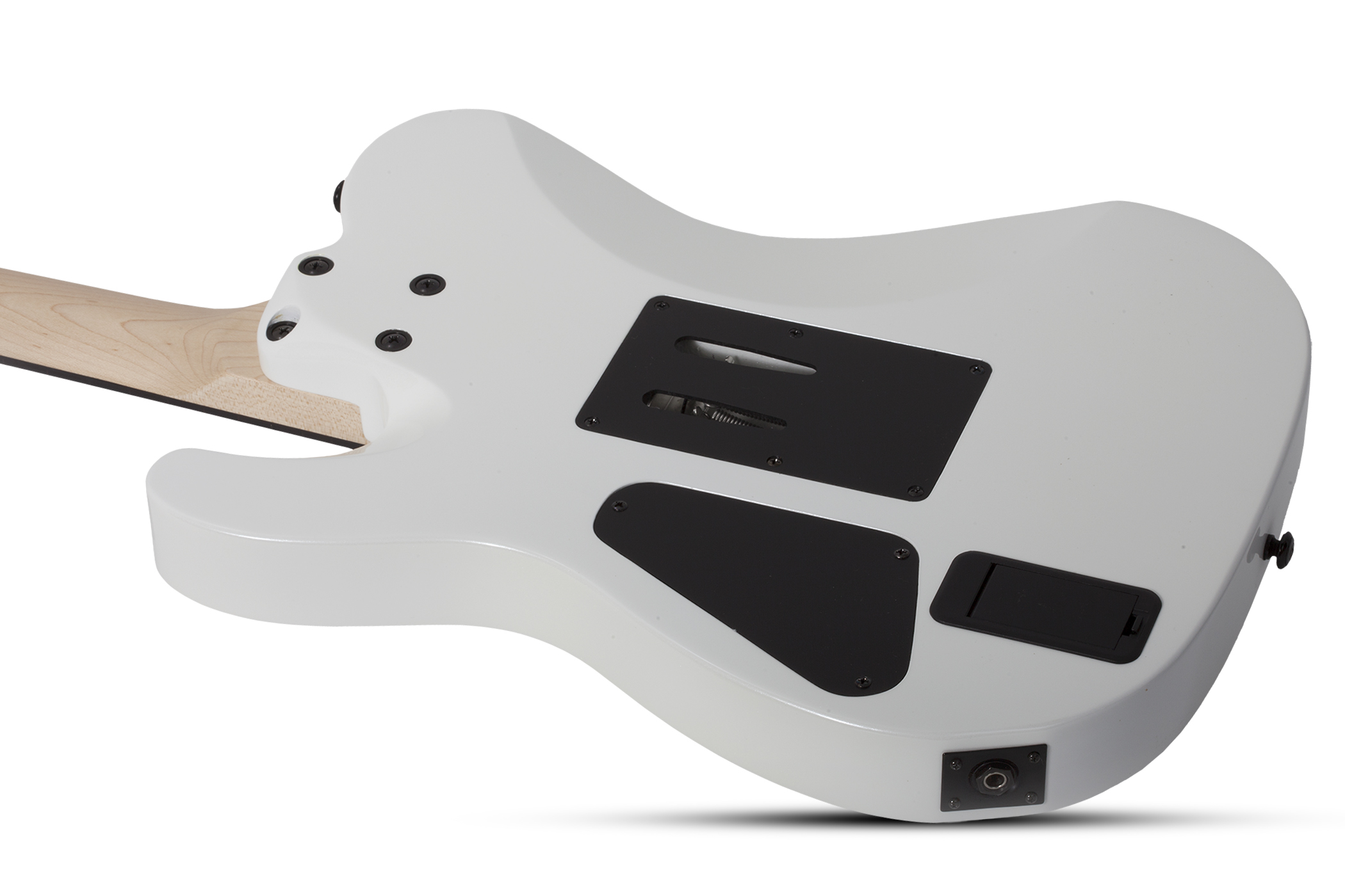 Schecter Sun Valley Super Shredder Pt Fr 2h Emg Rw - Metallic White - Guitare Électrique Forme Tel - Variation 2