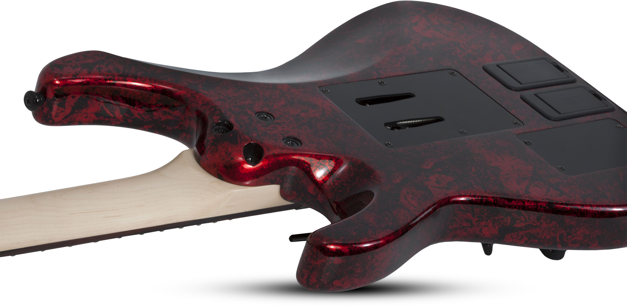 Schecter Sun Valley Super Shredder Fr S 2h Emg Sustainiac Eb - Red Reign - Guitare Électrique MÉtal - Variation 2