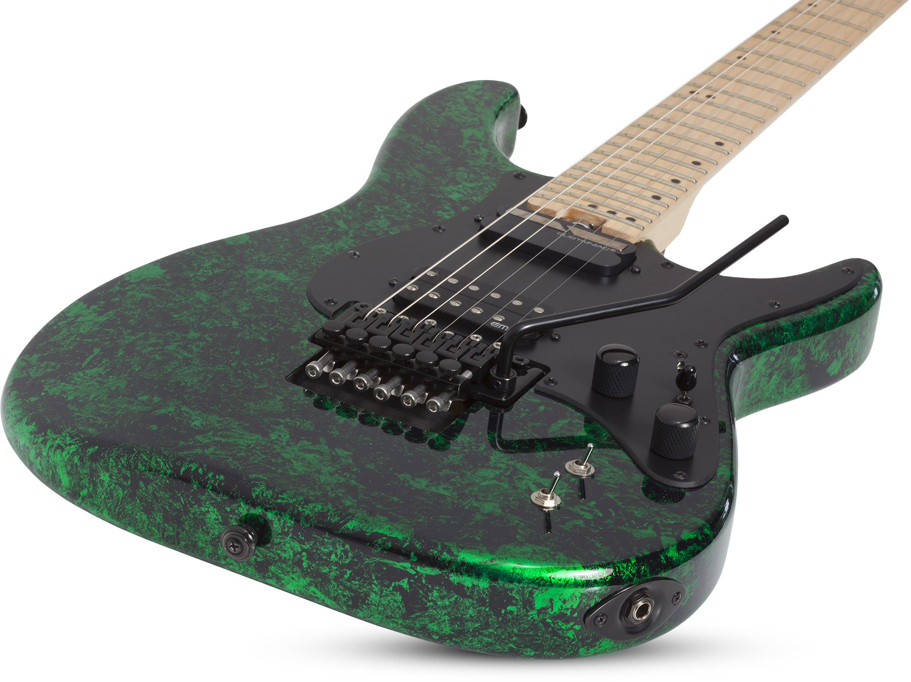 Schecter Sun Valley Super Shredder Fr S 2h Emg Sustainiac Mn - Green Reign - Guitare Électrique MÉtal - Variation 1