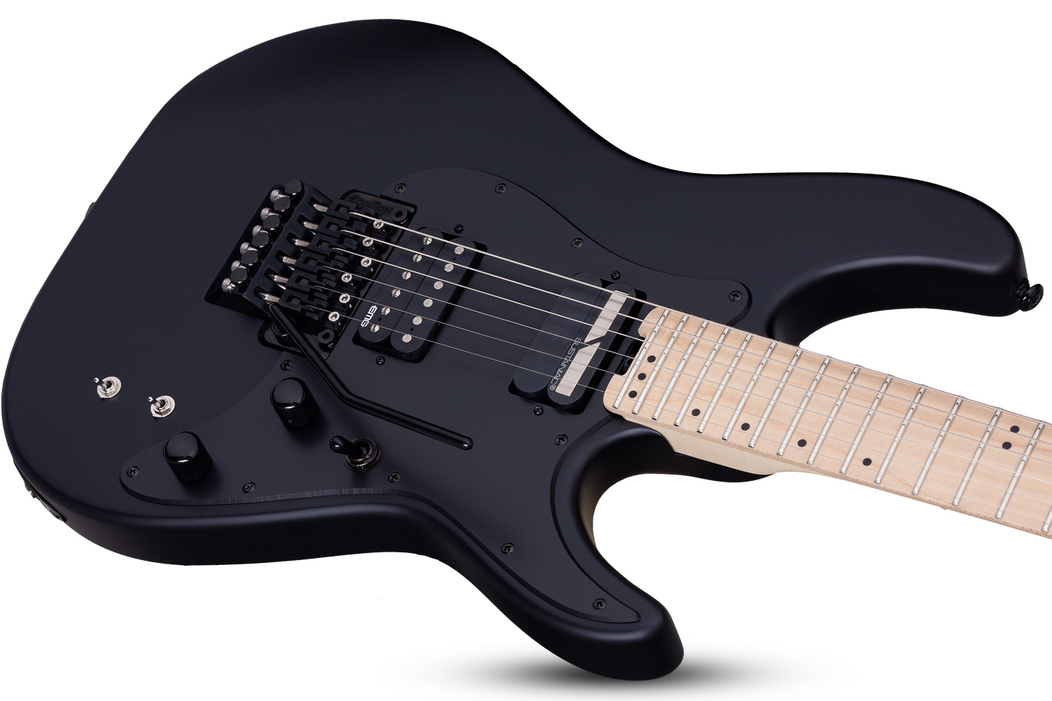 Schecter Sun Valley Super Shredder Fr S 2h Sustainiac Eb - Satin Black - Guitare Électrique MÉtal - Variation 3