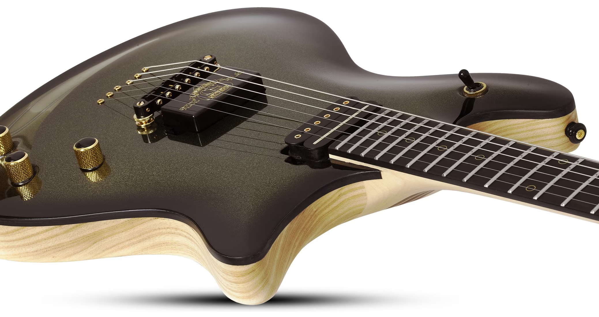 Schecter Tempest 50th Ann. Lh Gaucher 2h Ht Eb - 50th Gold Burst - Guitare Électrique MÉtal - Variation 3