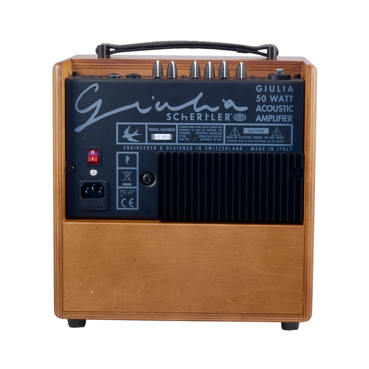 Schertler Giulia Classic 50w 1x5 Wood - Ampli Guitare Électrique Combo - Variation 1