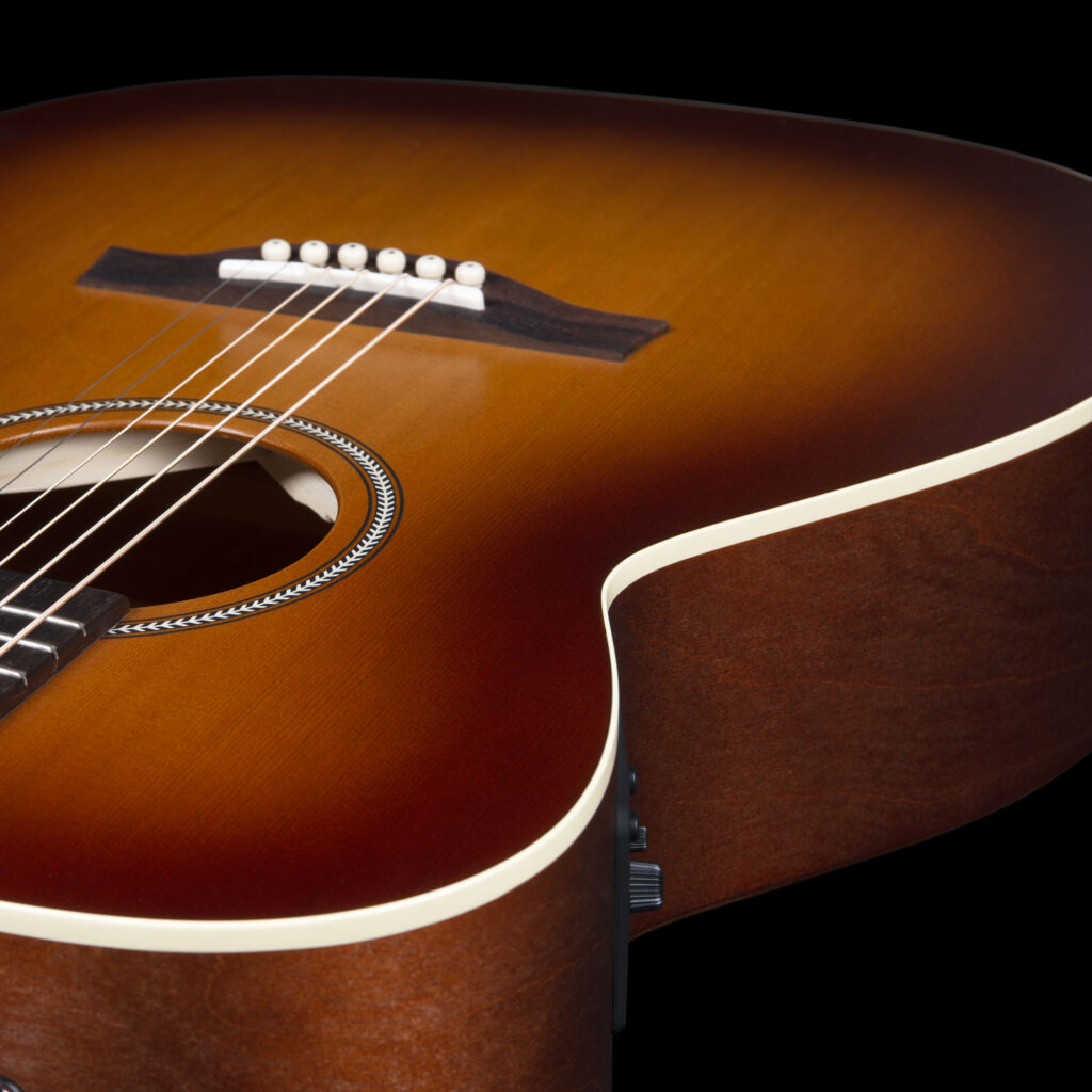 Seagull Entourage Ch Cw Eq Concert Hall Cedre Merisier Rw Presys - Rustic Burst Semi Gloss - Guitare Folk - Variation 1