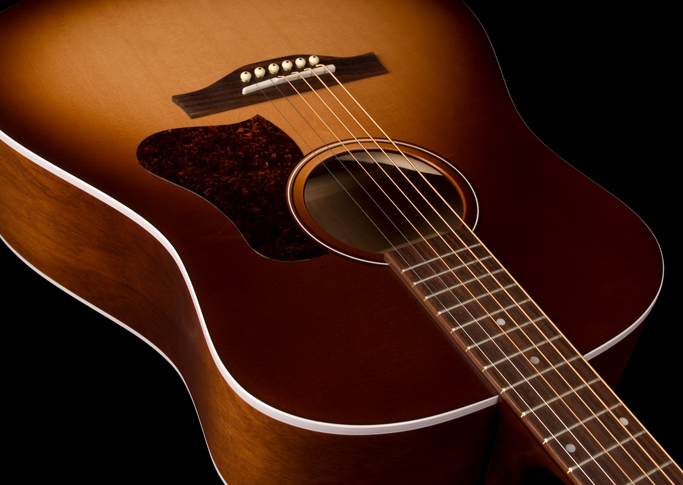 Seagull Entourage Dreadnought Epicea Merisier - Autumn Burst - Guitare Acoustique - Variation 2