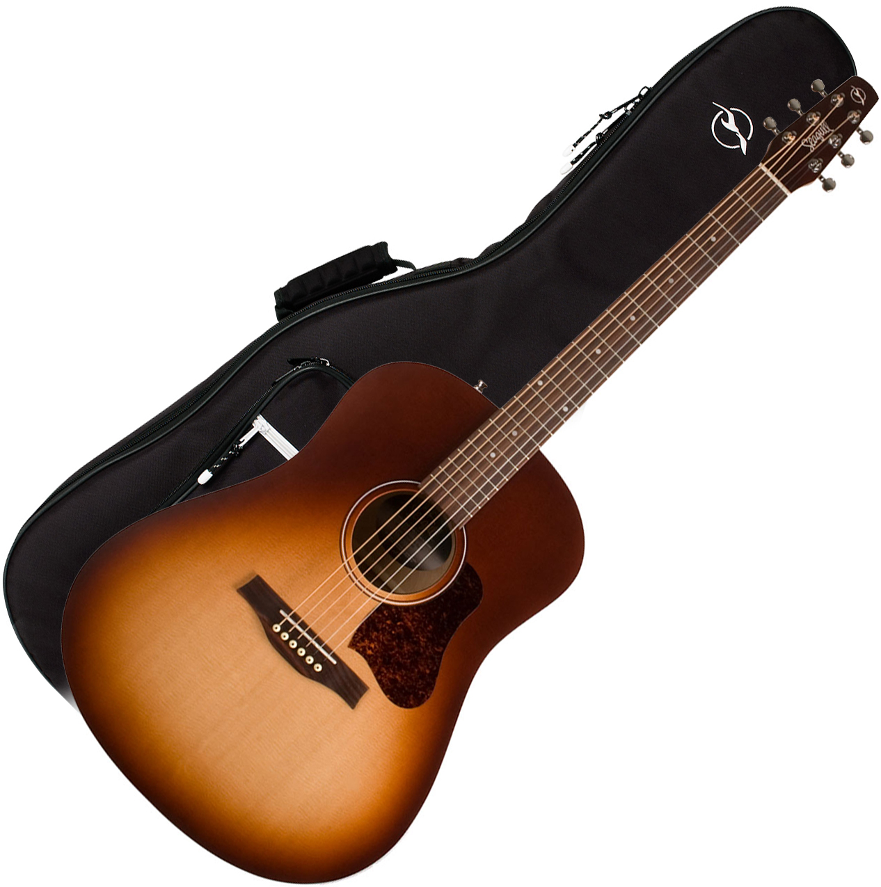 Seagull Entourage Dreadnought Epicea Merisier +housse - Autumn Burst - Guitare Folk - Variation 1