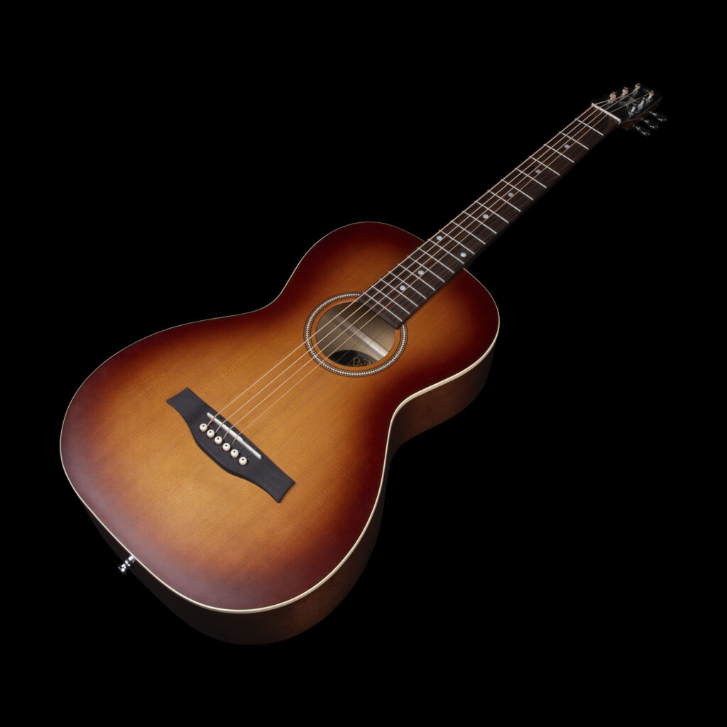 Seagull Entourage Grand Parlor Shsc Cedre Merisier Rw - Rustic Burst - Guitare Folk - Variation 1