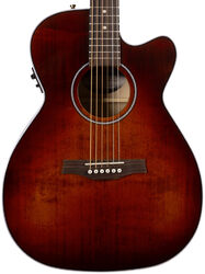 Guitare folk Seagull Performer Flame Maple CW Concert Hall Presys II - Burst umber