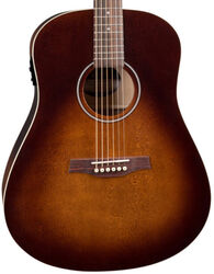 Guitare electro acoustique Seagull S6 Original Presys II - Burnt umber semi gloss