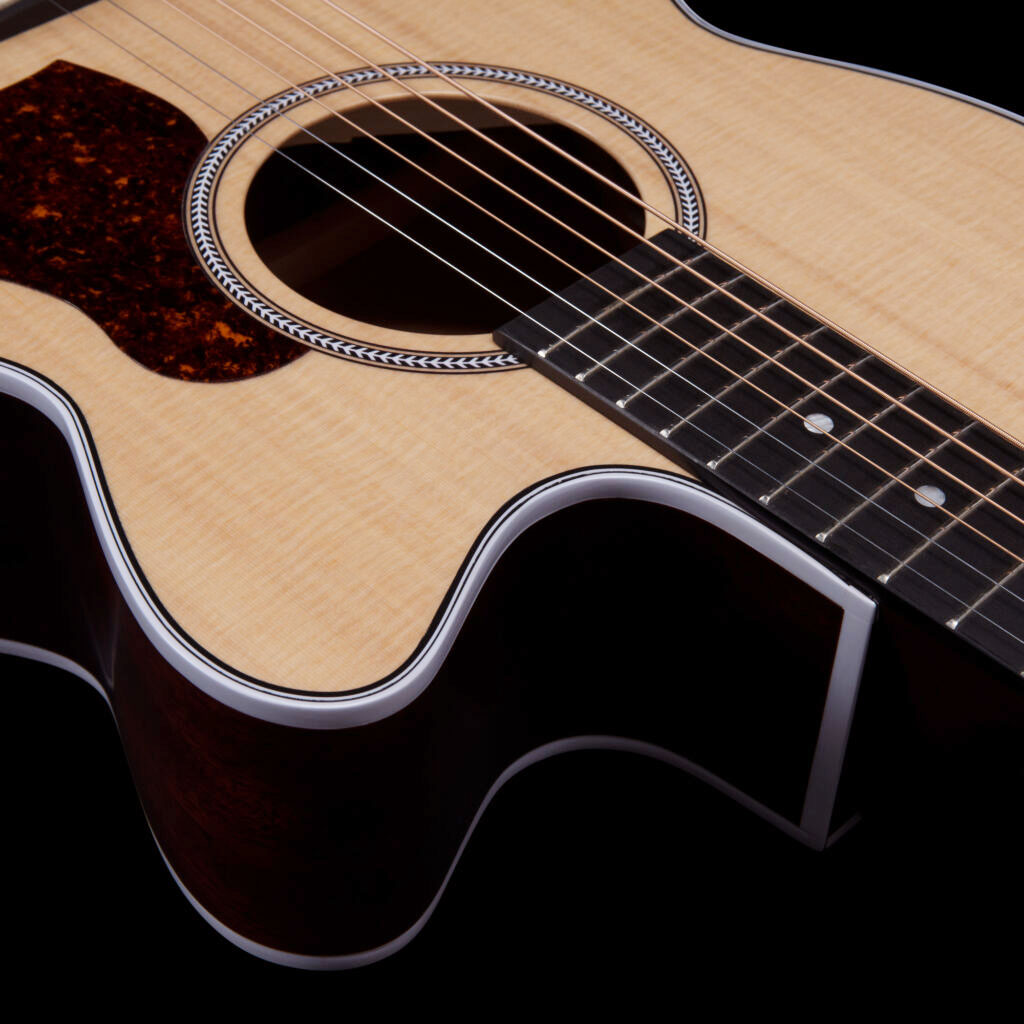 Seagull Maritime Sws Ch Cw Presys Concert Hall Epicea Acajou Ric - Natural Semi Gloss - Guitare Acoustique - Variation 2
