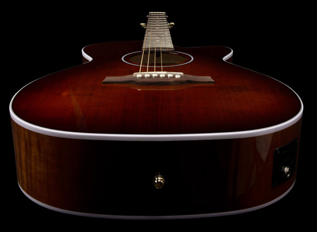 Seagull Performer Flame Maple Presys Ii Concert Hall Cw Epicea Erable Rw - Burst Umber - Guitare Electro Acoustique - Variation 3