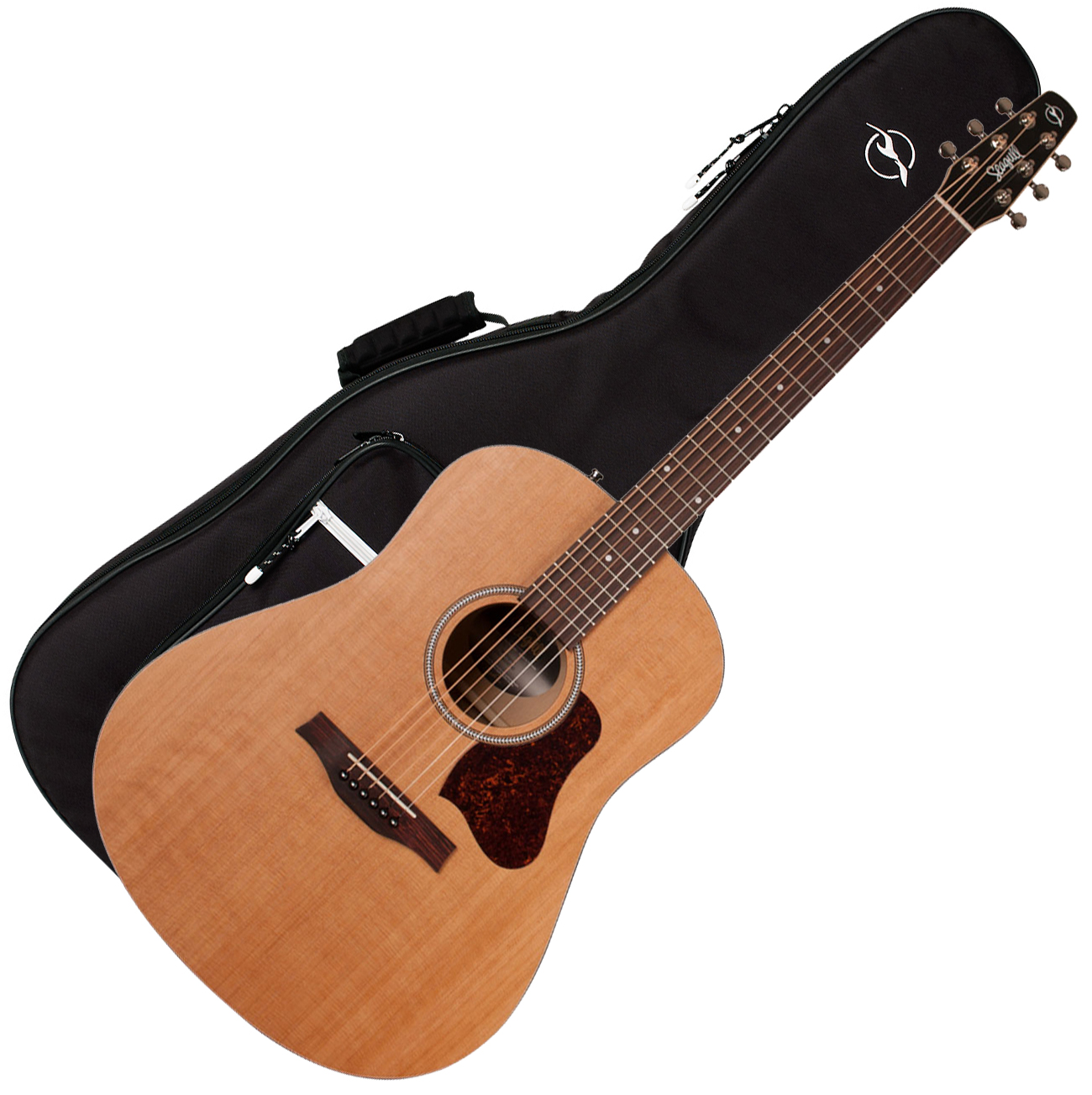 Seagull S6 Original 2018 Dreadnought Cedre Merisier +housse - Natural - Guitare Acoustique - Variation 5