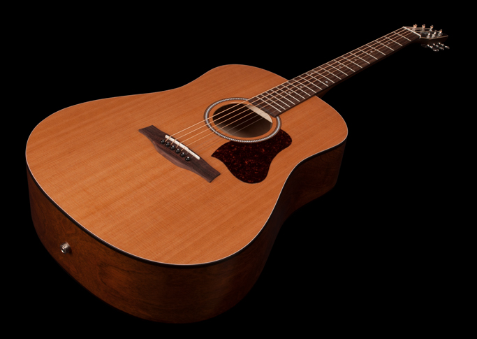 Seagull S6 Original Qit 2018 Dreadnought Cedre Merisier - Natural - Guitare Acoustique - Variation 2