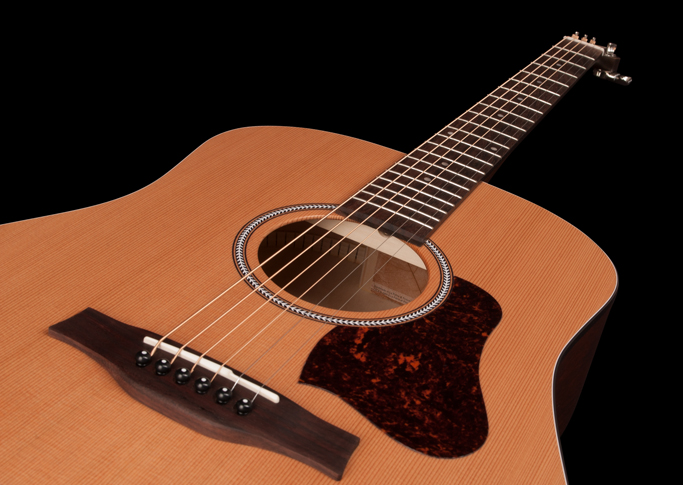 Seagull S6 Original Slim 2018 Dreadnought Cedre Merisier - Natural - Guitare Acoustique - Variation 3