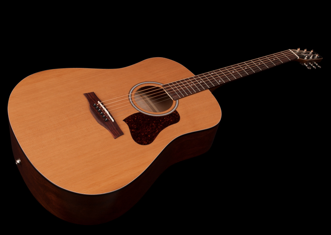 Seagull S6 Original Slim Qit 2018 Dreadnought Cedre Merisier - Natural - Guitare Acoustique - Variation 1