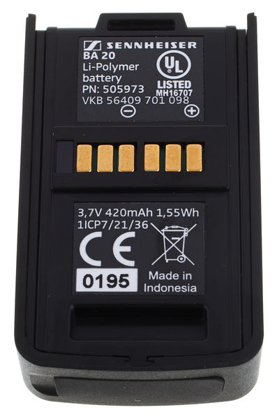 Sennheiser Ba20 - Pile / Accu / Batterie - Variation 1