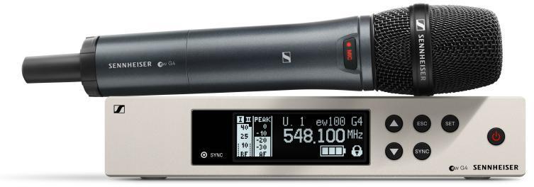 Micro hf main Sennheiser ew 100 G4-835-S-B