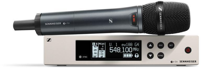 Micro hf main Sennheiser ew 100 G4-845-S-A
