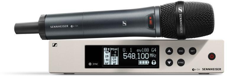 Micro hf main Sennheiser ew 100 G4-865-S-A