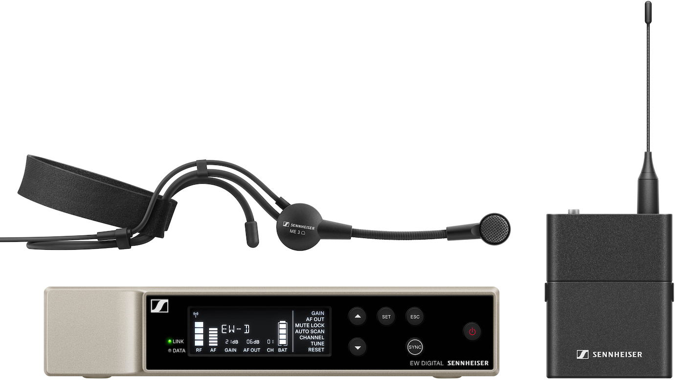 Sennheiser Ew-d Me3 Set (s1-7) - Micro Hf Serre-tÊte - Main picture