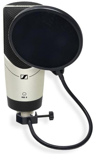 Pack micro Sennheiser MK4 + XM 5200 Filtre Anti pop