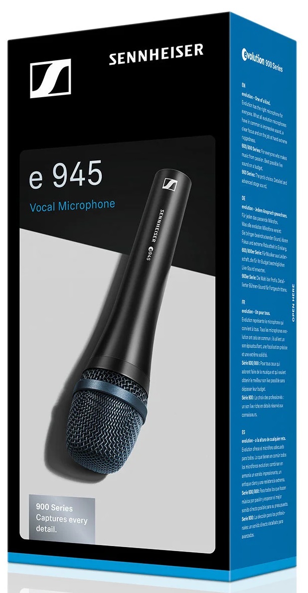 Sennheiser E 945 - Evolution - Micro Chant - Variation 2