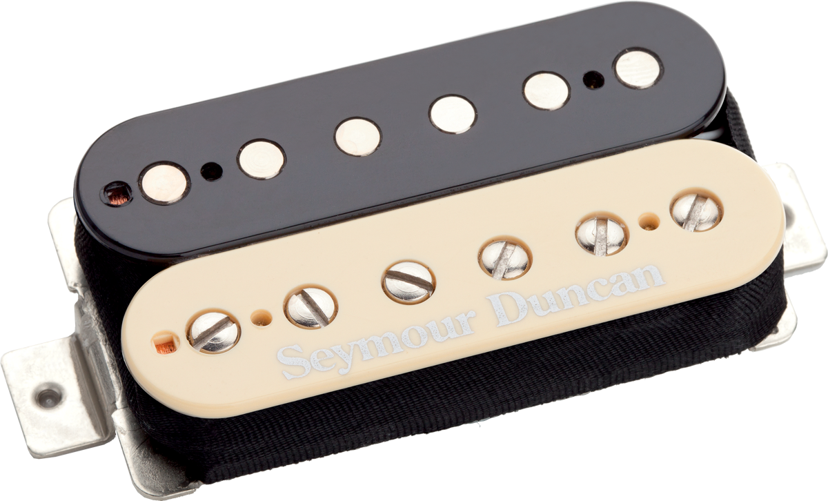 Seymour Duncan Sh2b Jazz Model Humbucker Chevalet Zebra - - Micro Guitare Electrique - Main picture