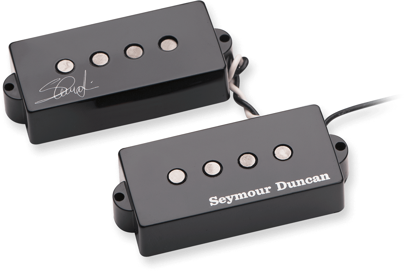 Seymour Duncan Steve Harris P-bass Bridge Black Spb-4 - Micro Basse Electrique - Main picture