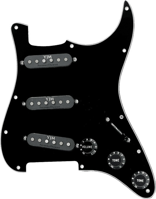 Seymour Duncan Stk-s10pgd Yjm Fury Stack, Noir - - Micro Guitare Electrique - Main picture