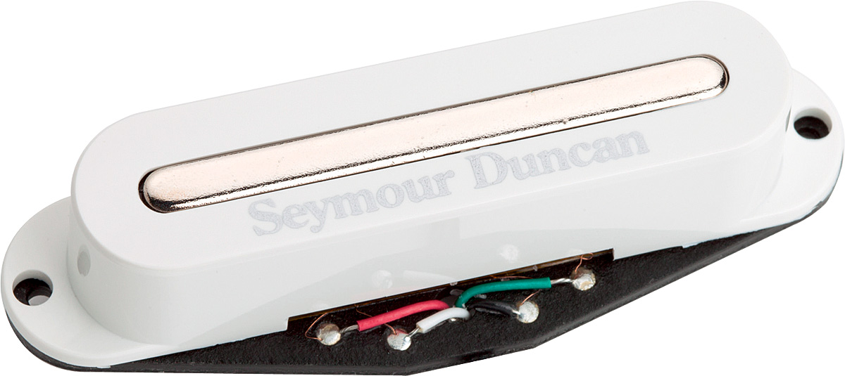Seymour Duncan Stk-s2b Hot Stack Strat - Bridge - White - Micro Guitare Electrique - Variation 1