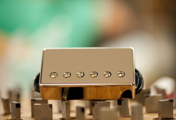 Seymour Duncan Sh-5 Duncan Custom - Gold (cover) - Micro Guitare Electrique - Variation 1