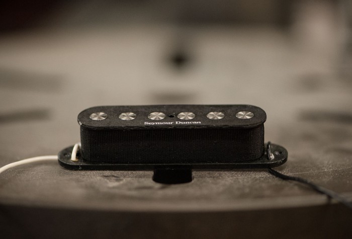 Seymour Duncan Ssl-4 Rwrp Quarter Pound Strat - Middle Rwrp - Black - Micro Guitare Electrique - Variation 1