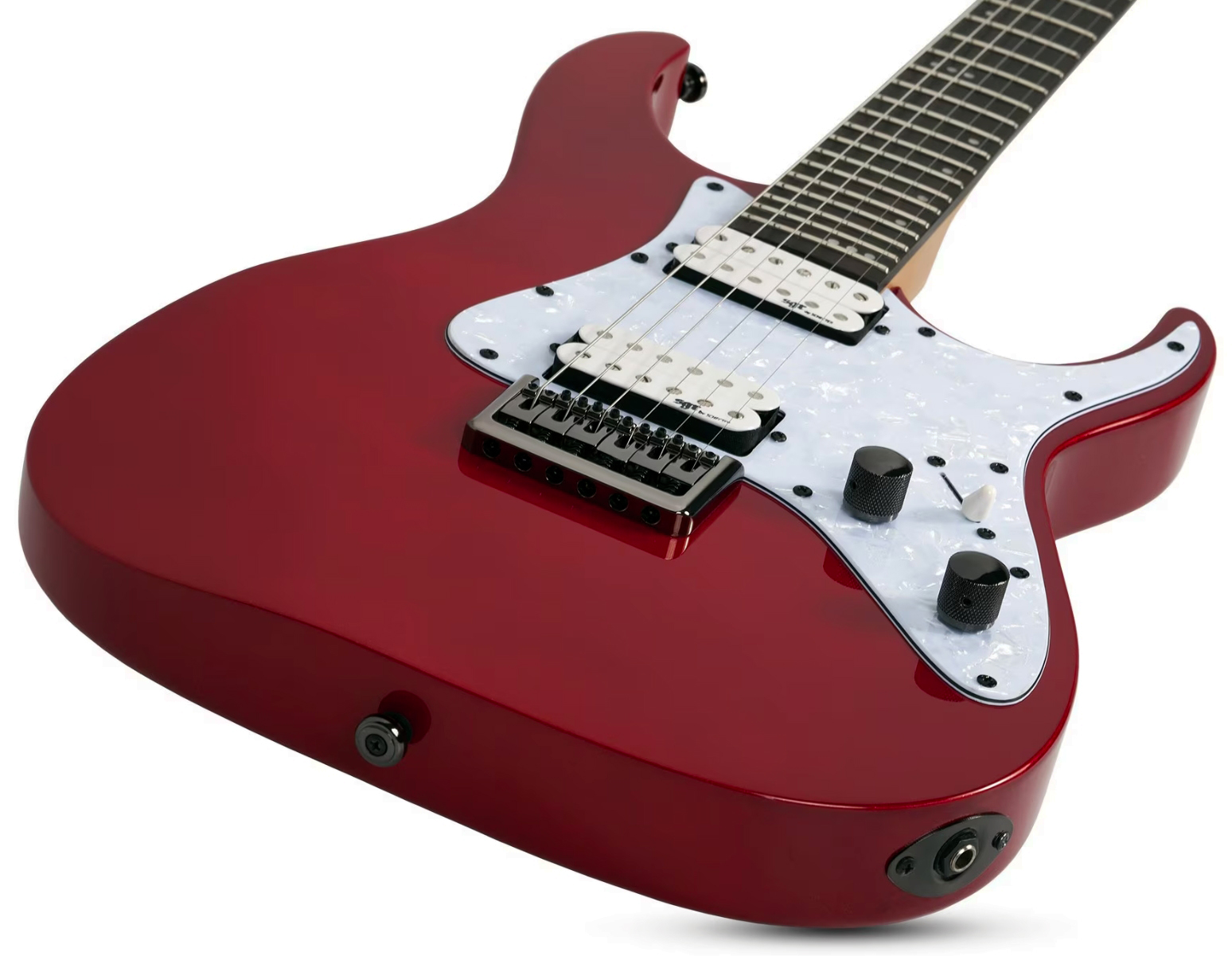 Sgr By Schecter Banshee 6 2h Ht Rw - Metallic Red - Guitare Électrique Forme Str - Variation 1