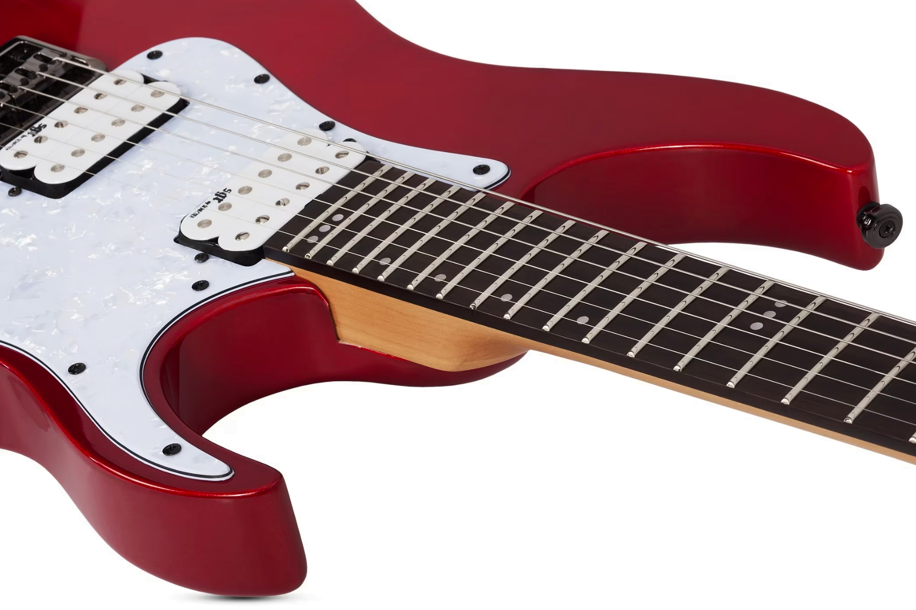 Sgr By Schecter Banshee 6 2h Ht Rw - Metallic Red - Guitare Électrique Forme Str - Variation 2
