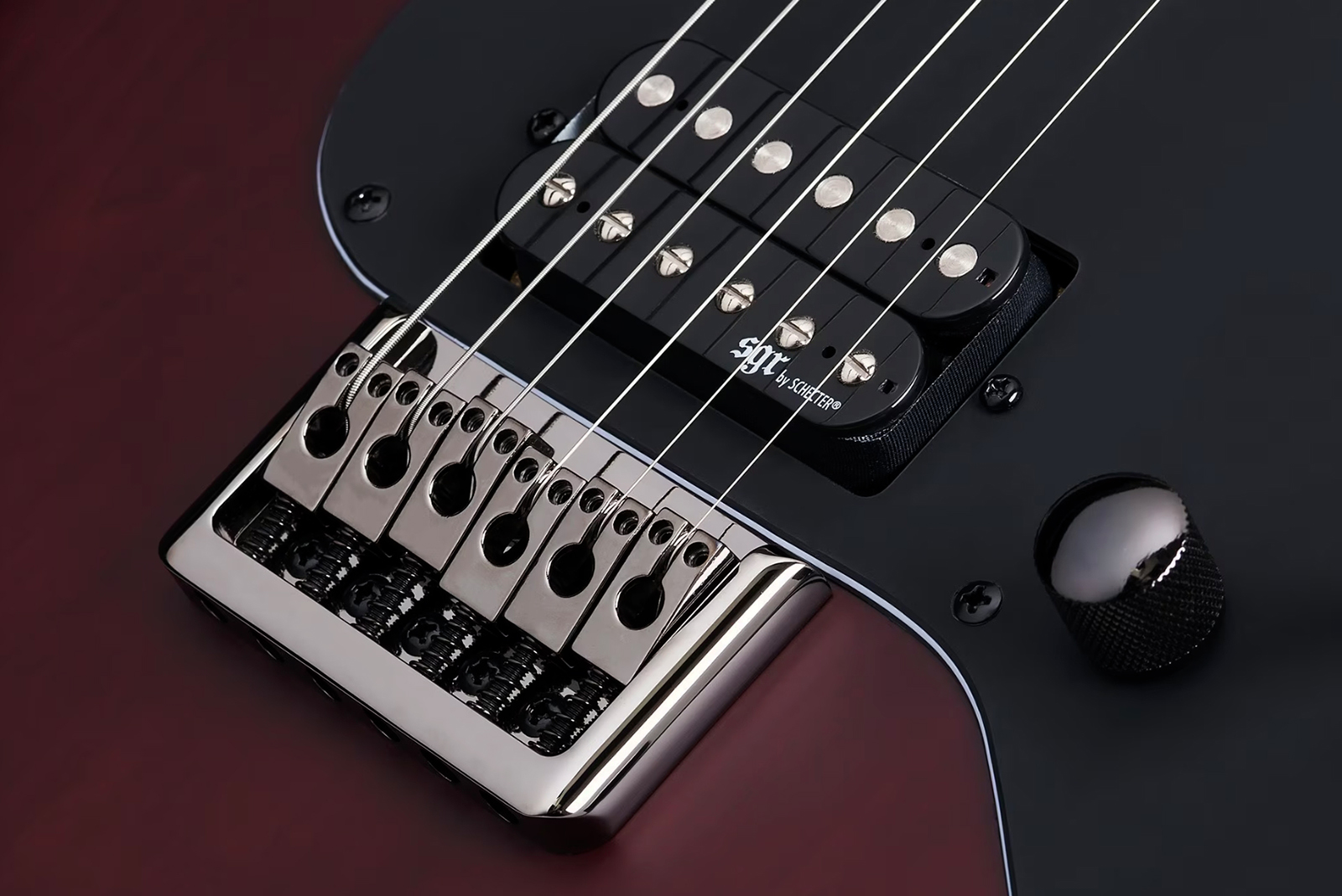 Sgr By Schecter Banshee 6 2h Ht Rw - Walnut Satin - Guitare Électrique Forme Str - Variation 3