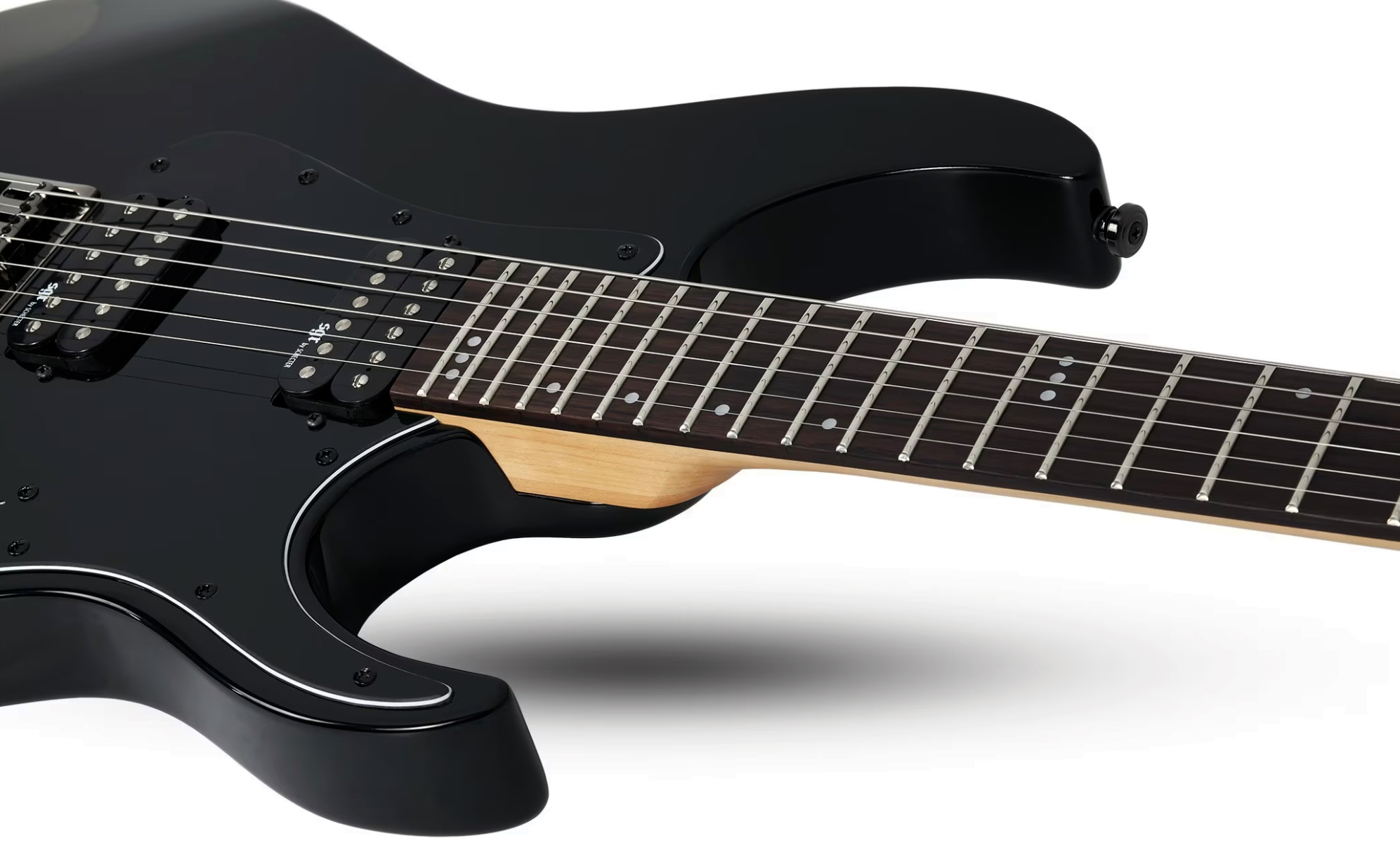 Sgr By Schecter Banshee 6 Sgr 2h Ht Rw - Satin Black - Guitare Électrique Forme Str - Variation 2