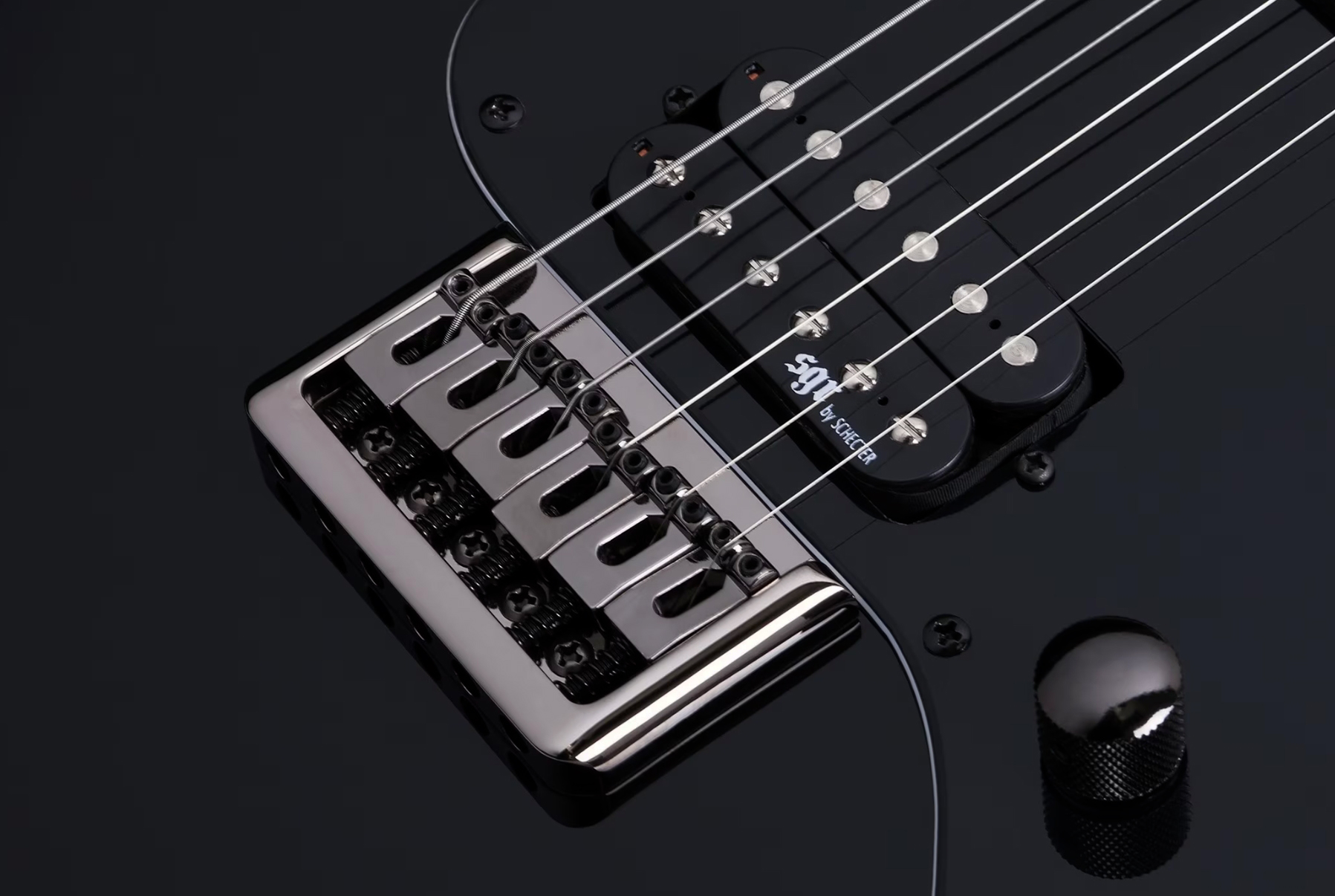 Sgr By Schecter Banshee 6 Sgr 2h Ht Rw - Satin Black - Guitare Électrique Forme Str - Variation 3