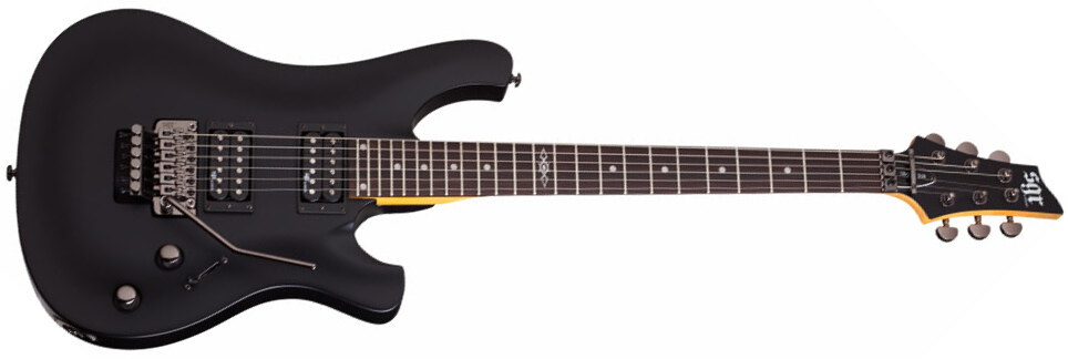 Sgr By Schecter 006 Fr Hh Rw - Midnight Satin Black - Guitare Électrique MÉtal - Main picture