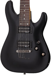 Guitare électrique 7 cordes Sgr by schecter C-7 - Gloss black