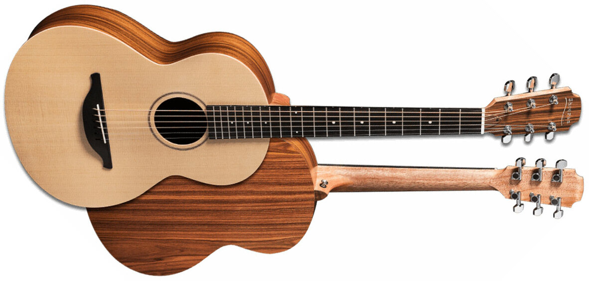 Sheeran By Lowden W02 Parlor Epicea Palissandre Eb +housse - Natural - Guitare Acoustique - Main picture