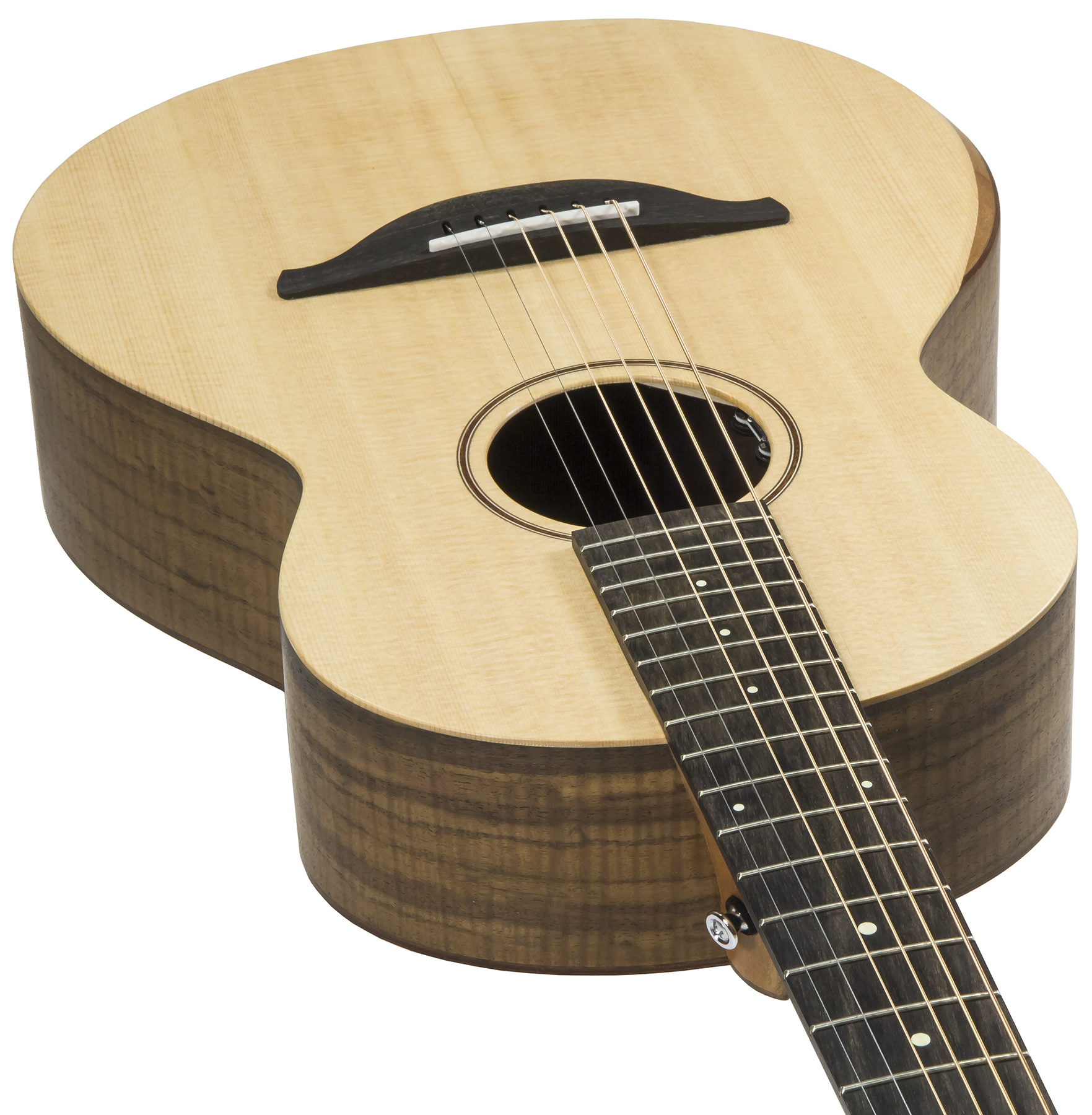 Sheeran By Lowden W04 Parlor Epicea Noyer Eb +housse - Natural Satin - Guitare Acoustique - Variation 3