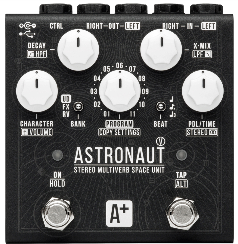 Shift Line Astronaut V Stereo Multiverb - PÉdale Reverb / Delay / Echo - Main picture