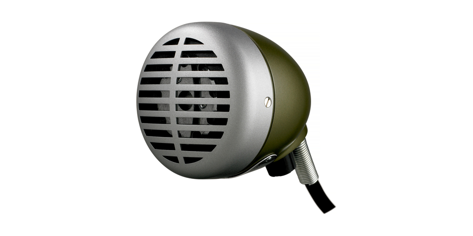 Shure 520dx Green Bullet - Micro Instrument - Variation 1