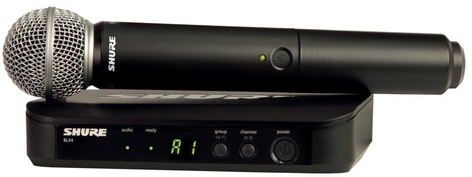 Micro hf main Shure BLX24E-SM58-M17