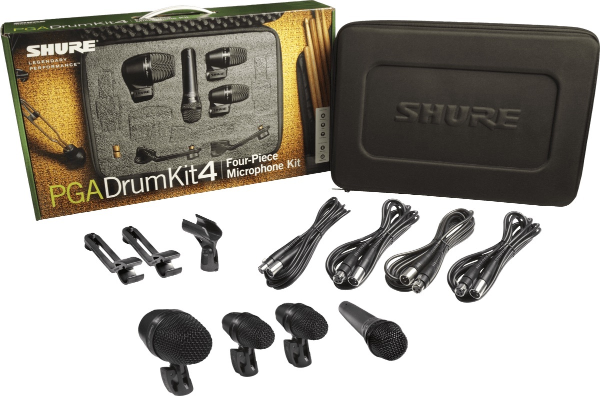 Shure Pga Drumkit4 - - Paire, Kit, Stereo Set Micros - Main picture