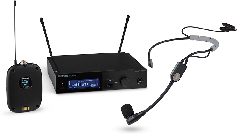 Shure Slxd14+e-sm35-g65 - Micro Hf Serre-tÊte - Main picture