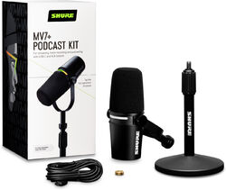 Pack micro  Shure MV7+-K-BNDL